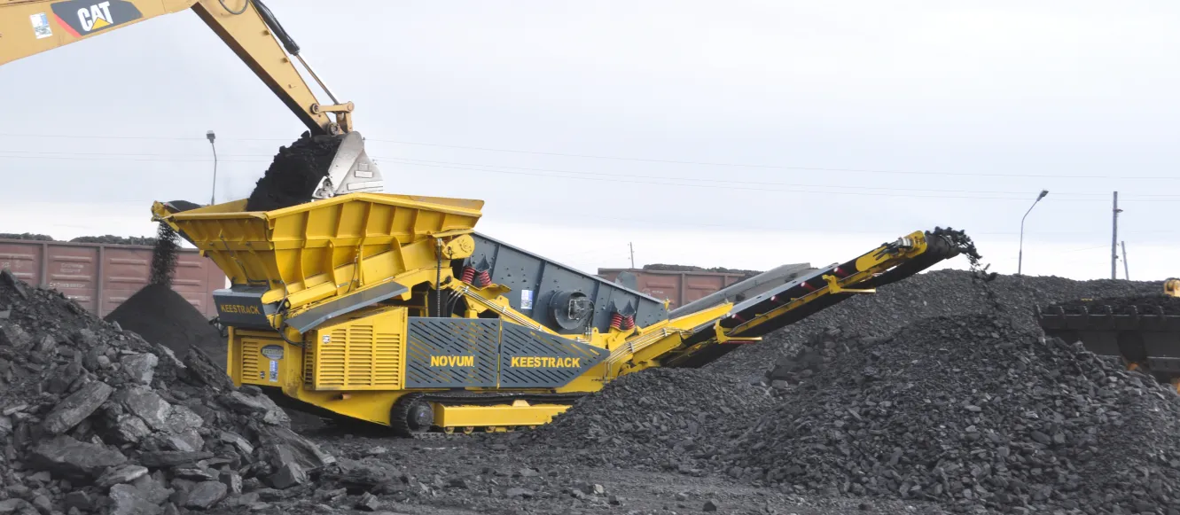 K4 - Novum screening coal in Mongolia at 200 ton/hour