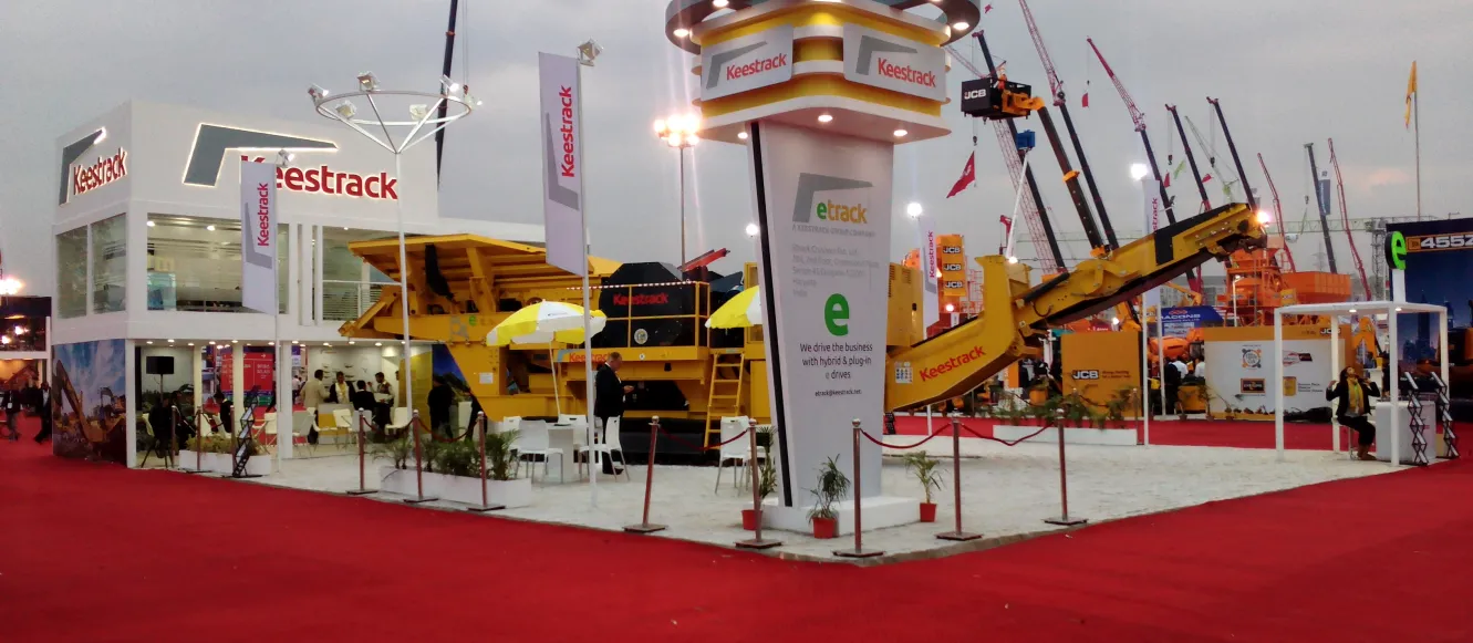 Successful debut at the Bauma Conexpo India