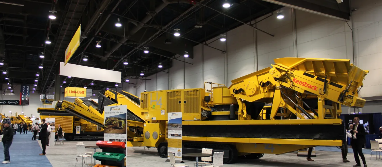 Keestrack has huge success on Conexpo