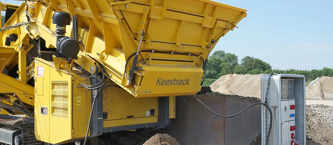 Keestrack K5e in Frederikshavn