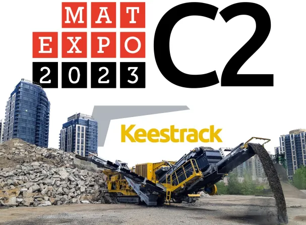 Keestrack at Matexpo